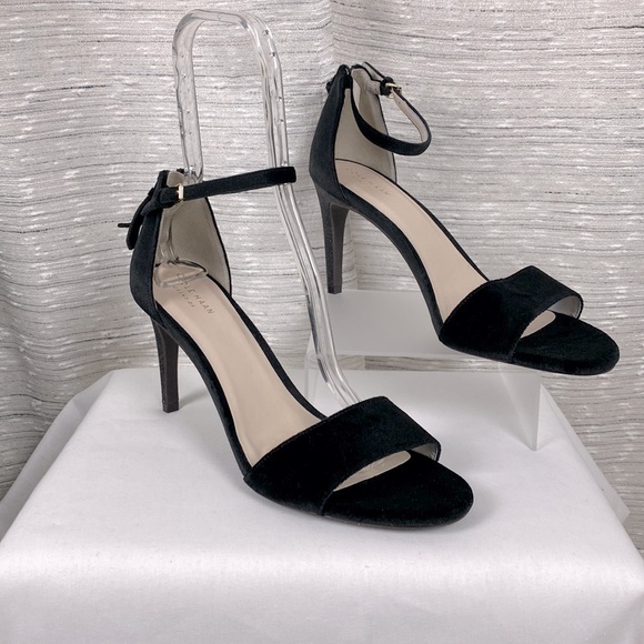 Cole Haan Shoes - Cole Haan Black Velvet Glitter Heal Women’s Clara Grand Sandal